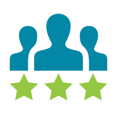 Testimonials Ratings Icon - Read some of the reviews of Plymouth neurophysios service.